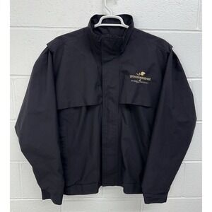 Nike Golf Storm Fit Vented Full Zip Shell Jacket Black Men's Large / Woodbridge